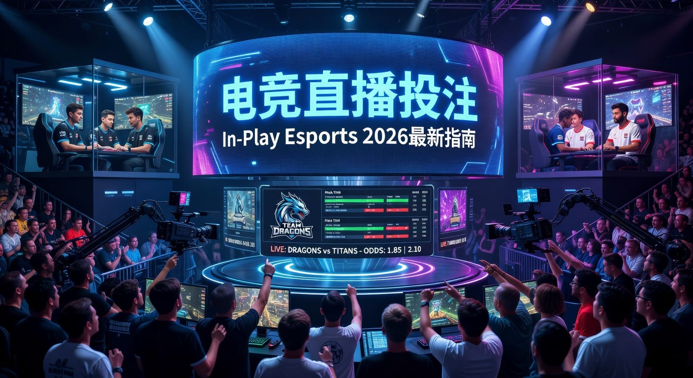 电竞直播投注 In-Play Esports：实时观赛下注要点