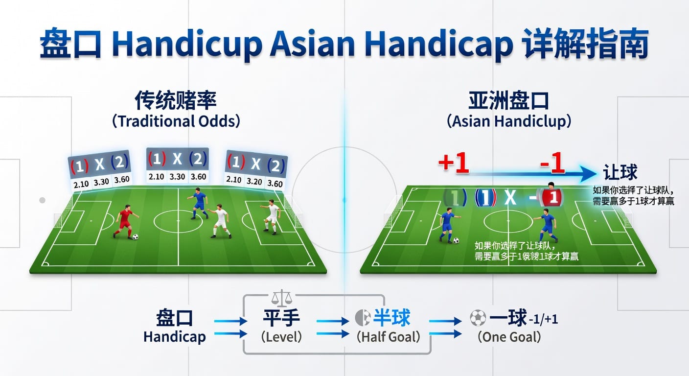 亚洲盘 asian handicap：赔率结构与临场判断