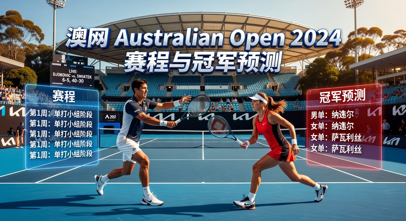 澳网 Australian Open 2026赛程看点与观赛要点
