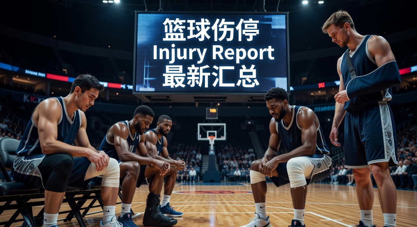 篮球伤停 injury report：赛前更新与判断